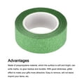 thumbnail image 4 of Uxcell Glitter Tape, Decorative Craft Tape Self Adhesive Stick 1.5cmx10m Green, 4 of 5