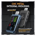 thumbnail image 3 of USB Battery Tester Voltmeter Ammeter TYPE-C Fast Charge Detection Trigger Capacity Measurement Ripple Monitor ,Improved Measurement Accuracy, 3 of 7