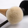 thumbnail image 3 of Small Waist Design Makeup Brushes Wood Grain Handle Multifunction Powder Blush Flame Brush Beauty Cosmetic Tools, 3 of 8