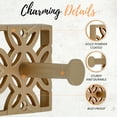 thumbnail image 4 of Autumn Alley Two Bathroom Towel and Robe Hooks, Antique Gold Metal Modern Unique Style, 2 Pack, 4 of 9