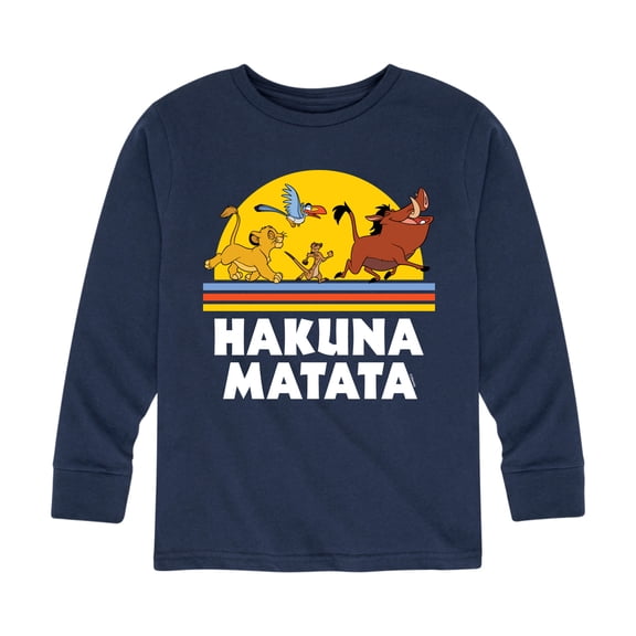 The Lion King - Hakuna Matata - Sunshine - Toddler & Youth Long Sleeve Graphic T-Shirt