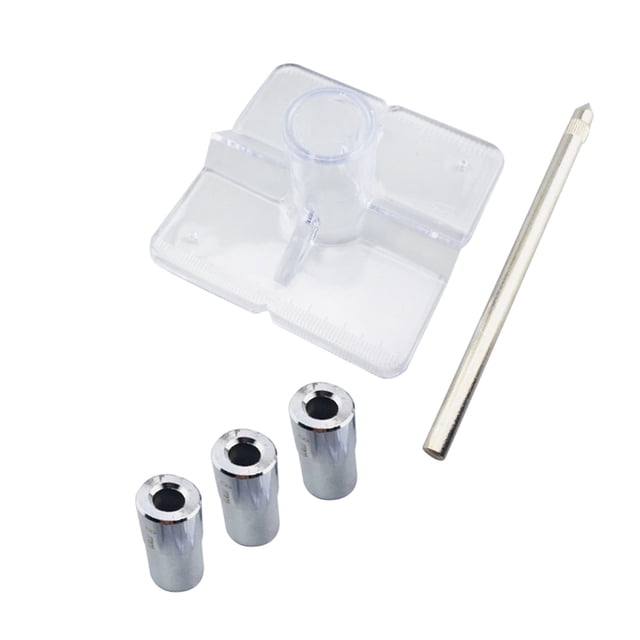 Pocket Hole Dowel Jig Mini Taladro de Orificio Localizador de Perforación Herramientas de Jardinería Patio Oficina Magideal Pocket Hole Dowel Jig