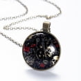 thumbnail image 6 of Skull Necklace Personalized Custom Photo Round Pendant Adjustable Stainless Steel Necklaces with Gift Box for Men Women Mothers Valentine's Jewelry Gift, 6 of 6