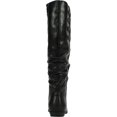 thumbnail image 5 of Cliffs by White Mountain Womens Francie Faux Leather Slouchy Knee-High Boots, 5 of 6