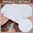 thumbnail image 5 of 20 pc 20 Sheets Corrugated Plastic Sheets 28x21.5cm/11x8.5inch Blank Yard Lawn Signs 3mm Thick Rectangle Corrugated Sign Board Plastic Fluted Sheets for Advertising Board Model DIY Crafts White, 5 of 8