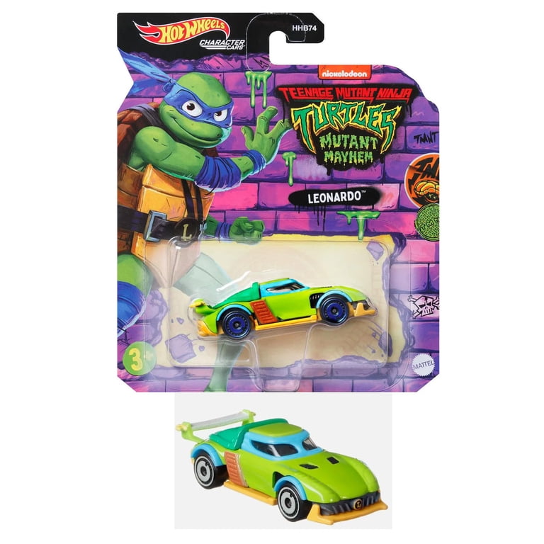 Hot Wheels, Character Cars, TMNT Mutant Mayhem 4 Pack - Walmart.com