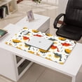 thumbnail image 3 of Long Mouse Pads for Desk,Dinosaur with Bones Pattern Desk Mats on Top Of Desks, Desk Mouse Pad Extra Large with 3mm Non-Slip Base and Stitched Edge for Gaming,Office,Work,Home 31.5"x15.7", 3 of 6