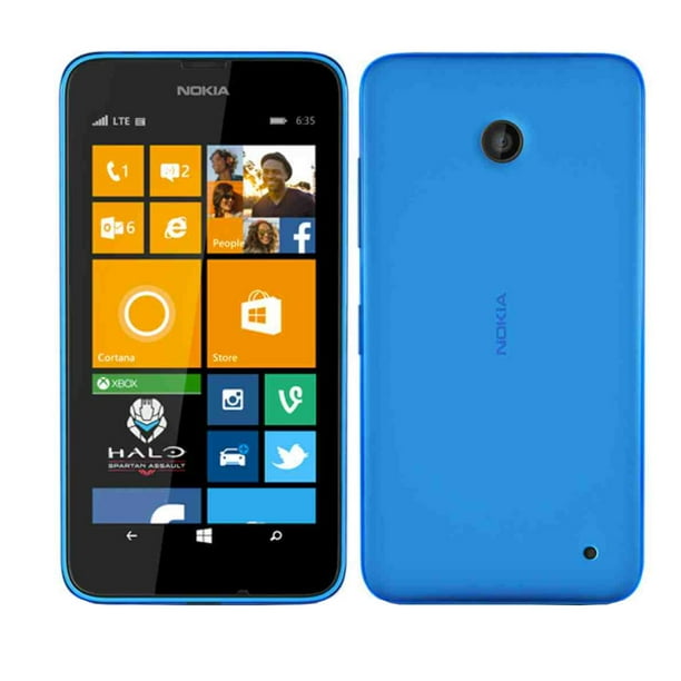 Nokia Lumia 635 Cricket Unlocked Blue 4G LTE Windows Mobile