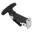 thumbnail image 3 of Miangastore 3pcs Hasp Latch: Flexible T-Handle Rubber Draw Latch For Engine Hood Toolbox Truck Bed Rv Trailer Off-Road Vehicles Farm Machinery, 3 of 8