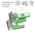 thumbnail image 3 of 1000Pc U/ Door /T Shaped Nail Shaped Stapler for Wood Furniture Household Use 10Mm, 3 of 7