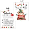 thumbnail image 3 of Youve Been Mugged Holiday Game Sheets  40 Pack 8.5x11" inches Standard Paper Size  Christmas Vibes Holiday Game Youve Been Booed Christmas Door Desk Office Game Mug Elffed Jingled, 3 of 9