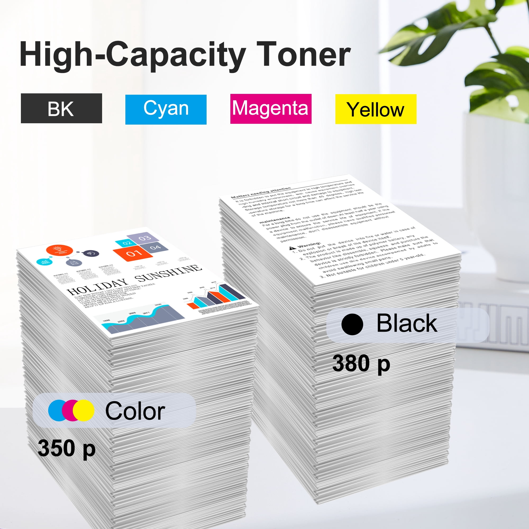 PG40 CL41 Printer Ink Cartridge Replacement for Canon MX310 MP160 190 210 470 1700 IP1800 2600 Printer(2 Pack)