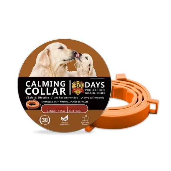 Hearth & Gear Orange Dog Soothing Collar Anxiety And Stress For Your Dog Companion While Its Calming Characteristics Help Keep Your Dog Relaxed And Satisfied. Saddlebag Dogs Accessories For Dogs Belt