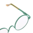 thumbnail image 3 of Accessoires de Poupée Lunettes Miniatures avec Monture en Métal Ronde pour Poupée de 12 Pouces Vert, 3 of 8