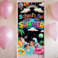 thumbnail image 6 of Decorative Design School's Out Summer Banner Colorful Theme Vacation Banner Kids Party for Summer Celebration Outdoor Activity Holiday Fun, 6 of 7