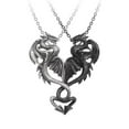 thumbnail image 1 of Alchemy Gothic P811 Draconic Tryst Necklace, 1 of 10
