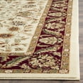 thumbnail image 3 of SAFAVIEH Lyndhurst Lillian Floral Area Rug, Ivory/Red, 4' x 6', 3 of 8