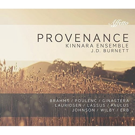 Kinnara Ensemble / Burnett - Provenance - Music & Performance - CD