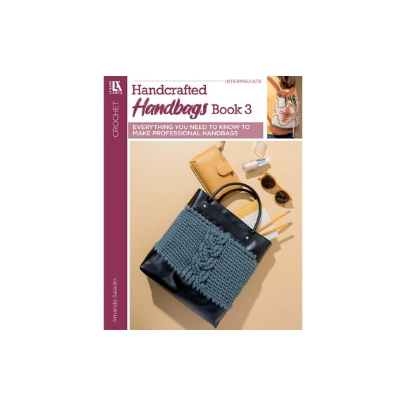 Leisure Arts Handcrafted Intermediate Handbags#3Bk