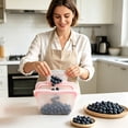 thumbnail image 2 of HBFAGFB Sacs de Rangement Alimentaires en Silicone, Sacs de Congélation Hermétiques Réutilisables et Pochettes de Conservation des Aliments Autoportantes, Résistants aux Hautes Températures, 2 of 3