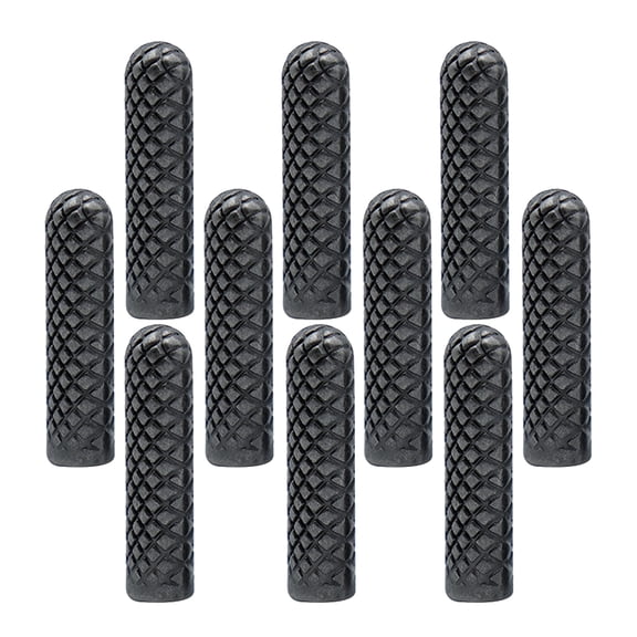 KALLORY  Decorative Metal Shoelaces End Caps for Sneakers and Casual Shoes 10Pcs