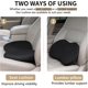 thumbnail image 2 of Car Seat Cushion - Memory Foam Car Seat Pad - Sciatica & Lower Back Pain Relief - Car Seat Cushions for Driving - Road Trip Essentials for Drivers, 2 of 5