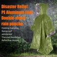 thumbnail image 4 of Emergency Rain Poncho, Reusable Weather Resistant Raincoat for Men, Women, Adults, Camping, Hiking, Emergency Supplies & Survival Kits, 4 of 8