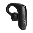thumbnail image 1 of Auriculares Bluetooth, micrófono integrado con cancelación de ruido ligero, pantalla digital Negro, 1 of 8