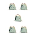 thumbnail image 2 of Bolso de hombro estilo chino Qarigey con cierre de flores Vintage de otoño Verde, 2 of 6