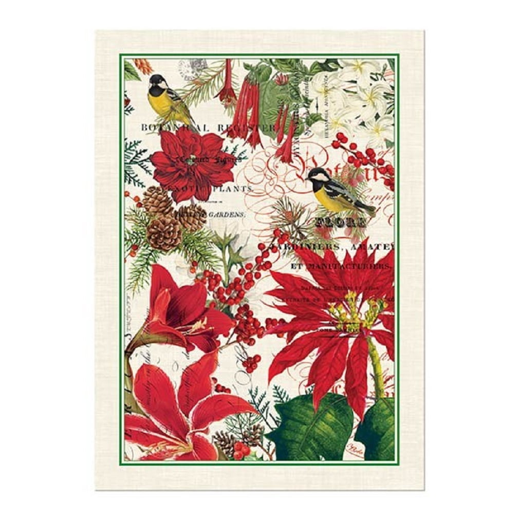 Michel Design Works Merry and Bright Cotton Kitchen Dish ...