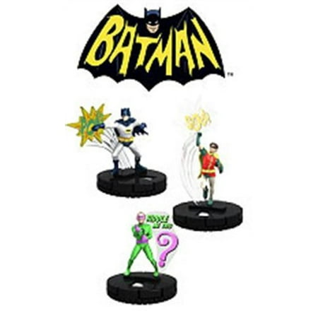 WizKids DC HeroClix Batman Classic TV Series Gravity Feed Box - 24 Sealed Collectible Figures