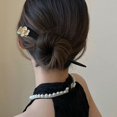 thumbnail image 3 of Accesorios para el cabello hechos a mano de madera, pinzas para el cabello chinas retro, pinzas para el cabello clásicas tradicionales, accesorios para el cabello para mujeres (gardenia), 3 of 5