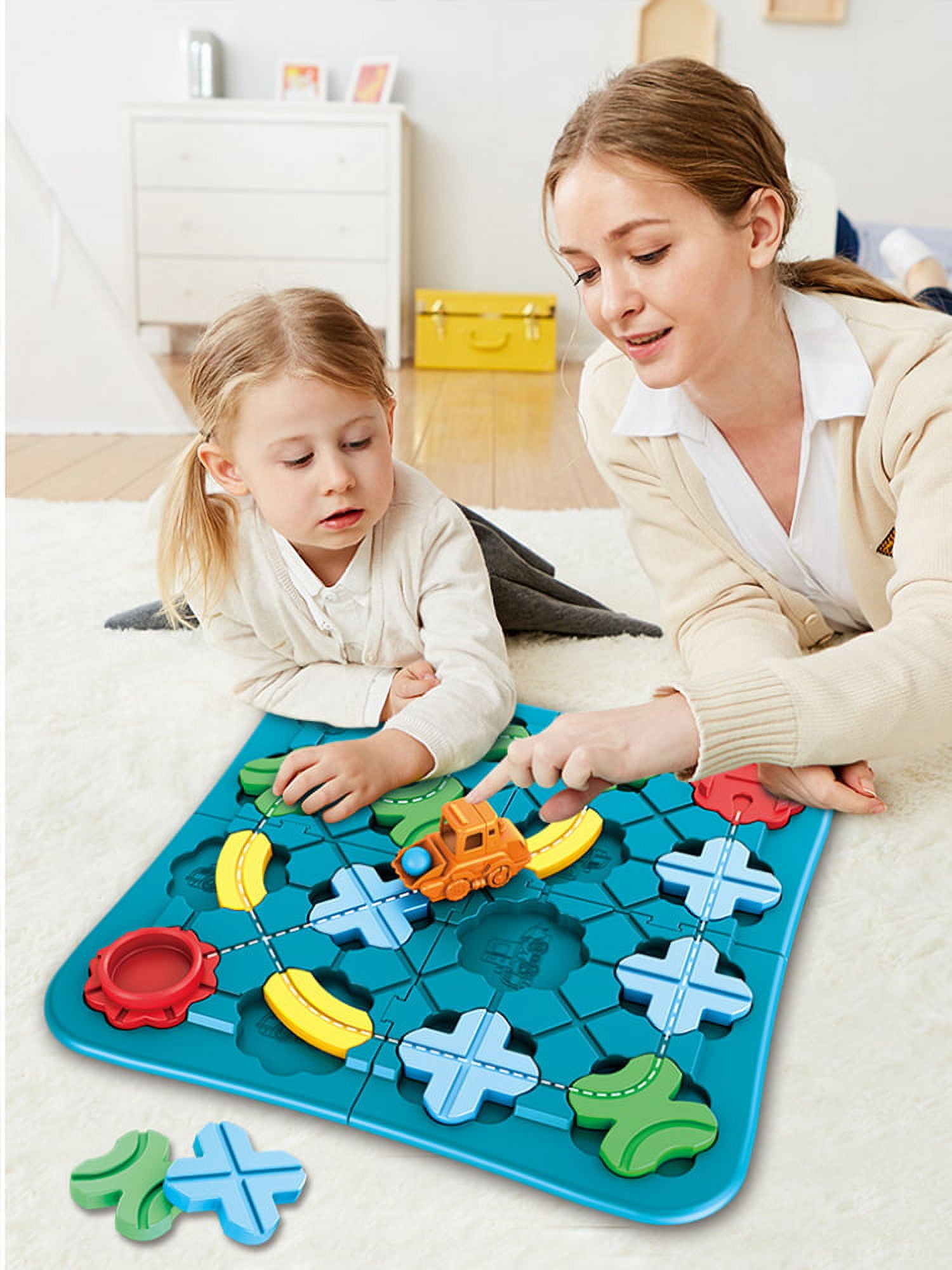 Great Choice Products Logical Road Builder Games, Stem Family