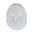 thumbnail image 1 of Silicone Easter Silicone Easter Bunny Silicone Casting Easter Silicone Easter Egg Plaster Casting Easter Bunny Epoxy Resin Silicone Easter Crafts Thick Silicone Mat Silicone Cutting Board for Resin, 1 of 4