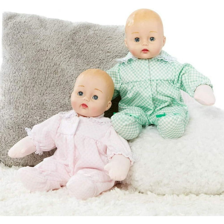 Madame Alexander 12 Inch Huggums Baby Doll Mint Check Light Skin Tone Walmart