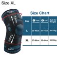 thumbnail image 2 of Professional Knee Compression Sleeves Support for Knee Pain, Running, Work Out, Gym, 2 of 5