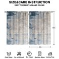 thumbnail image 2 of Gray Abstract Oil Painting Curtains-blackout Curtains Bedroom Decor Living Room Darkening Grommet Window Drapes 2 Panels Set 41"x63", 2 of 2