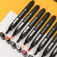 thumbnail image 3 of TouchFive Markers Sketching Markers 168 Color Pens Brush Pen Alcohol Skewing Art Markers for Manga Dual Headed Lettering Markers, 3 of 5