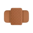 thumbnail image 1 of Youkk Car Armrest Pad Easy Installation Durable Leather Arm Rest Cover For Car Interior Easy Installation brown, 1 of 6
