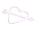 thumbnail image 2 of Neon Lights,Heart Neon Sign Romantic LED Signs Pink Neon Sign Luxury Finish, 2 of 8