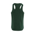 thumbnail image 5 of Fabrcox Waffle Men Compression Tank Top Crew Neck Men's Sleeveless Shirts Big and Tall Basic Lightweight Training Athletic Mens Muscle Shirt Green L, 5 of 9