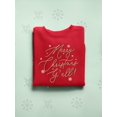 thumbnail image 3 of Merry Christmas Y'all Candy Cane Women's Sweatshirt, 3 of 4