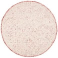 thumbnail image 4 of SAFAVIEH Glamour Drummond Geometric Floral Wool Area Rug, Pink/Ivory, 4' x 6', 4 of 10