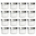 thumbnail image 1 of Irfora Frascos de vidrio transparente de 100 ml, botella pequeña de almacenamiento de alimentos DIY para cocina con tapas herméticas para conservar mermelada / miel / yogur / jugo / dulces Irfora Jarra de vidrio, 1 of 7