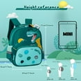 thumbnail image 3 of BTEPSGA Dinosaur Hippo Backpack Cute Big Backpack Lightweight Waterproof  Travel Bag, 3 of 7