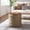 Taupe, variant on Modway Mezzo Round Performance Velvet Storage Ottoman in Rust
