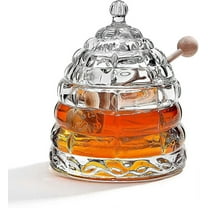 Crystal Honey Jar, Beehive Honey Dish