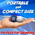 thumbnail image 4 of Activ Life Water Ball Set of 2 Skip Bouncing Beach Balls for Kids with Disc Blue Red, 4 of 8
