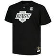 thumbnail image 2 of Men's Mitchell & Ness Wayne Gretzky Black Los Angeles Kings Big & Tall Name & Number T-Shirt, 2 of 3