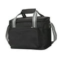 thumbnail image 4 of Almencla Lunch Waterproof Bag Waterproof Pouch Tote for Backpacking Picnics Work Black, 4 of 8